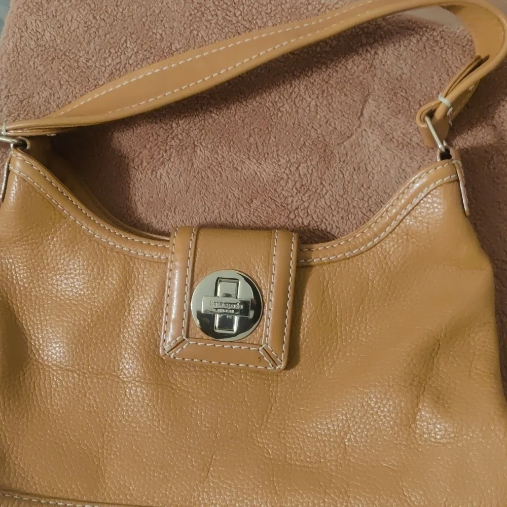Vintage Y2K Kate Spade Pebbled Leather Shoulder Bag EUC #23